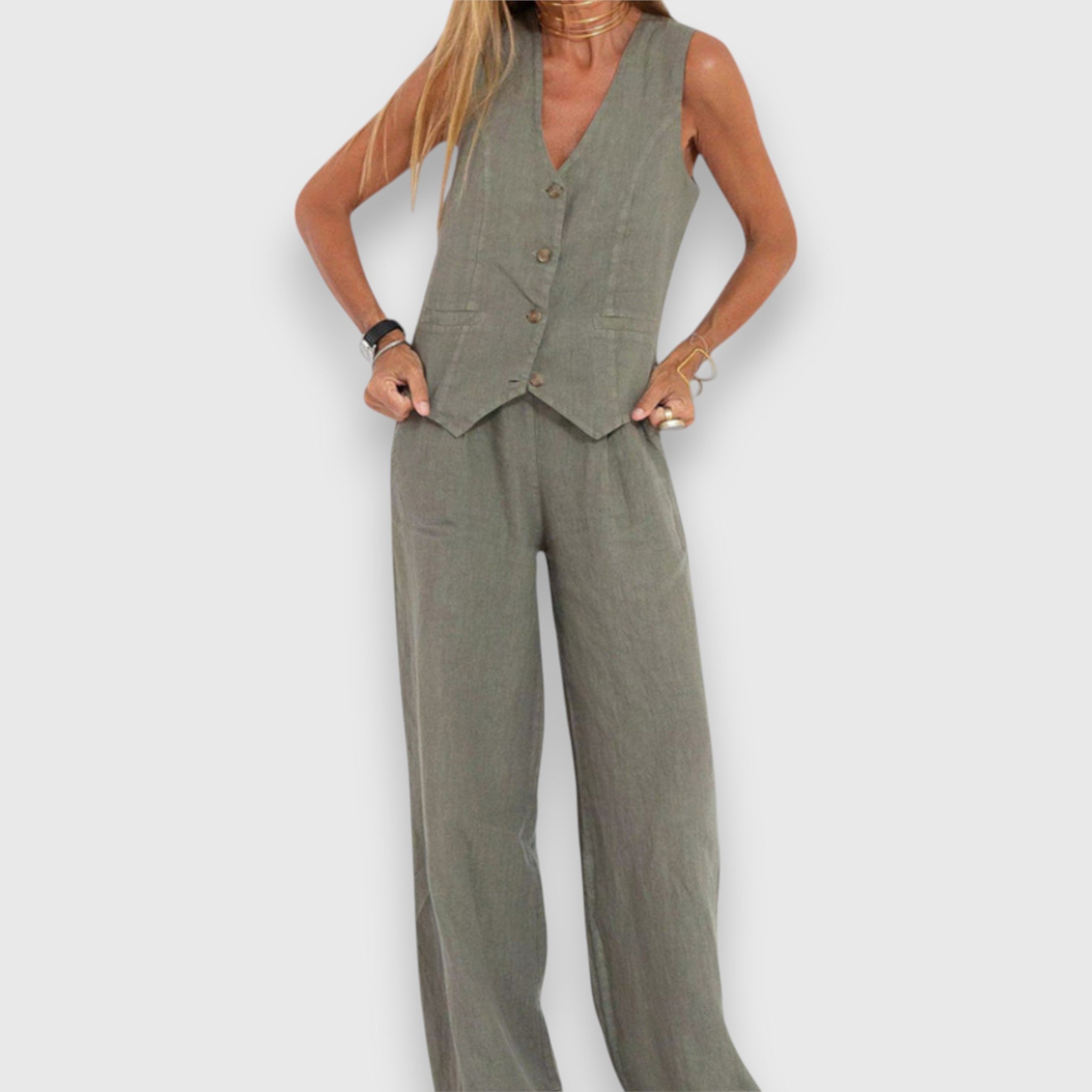 Vasaros lengvumo dviejų dalių komplektas