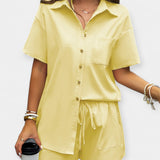 Patogus Komplektas su Marškiniais ir Šortais