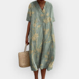 Gėlių Suknelė Vasaros Dienoms