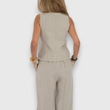 Vasaros lengvumo dviejų dalių komplektas