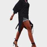 Marškiniai su įpjova