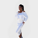 Vasaros Komplektas su Megztiniu ir Suknele Patogumui ir Stiliui