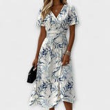 Ana - Elegantiška gėlių suknelė