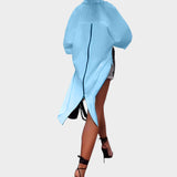 Marškiniai su įpjova