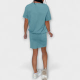 Lídia - Elegantiška Prigludusi Suknelė