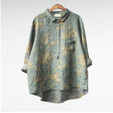 Klasikiniai Gėlių Marškiniai