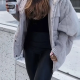 Ava - Stilingas Pūkinis Švarkas