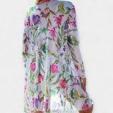 Aukšto juosmens bikini ir paplūdimio drabužiai