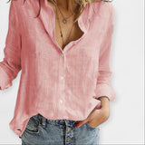 Patogi Lino Marškinė