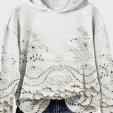 Kapišonas su Nėriniais Žaliojo Pievelės