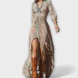 Maksimalus suknelė švelniu bohemišku stiliumi