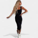 Midi Suknelės Komplektas su Bomber Striuke