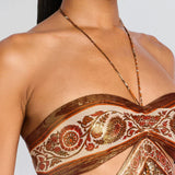 Maxi Suknelė Auksinė Aura