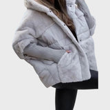 Vygailė | Moteriška bomber stiliaus striukė su gobtuvu