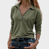 Monika - Moteriški Pusiau Užtraukiami Megztiniai