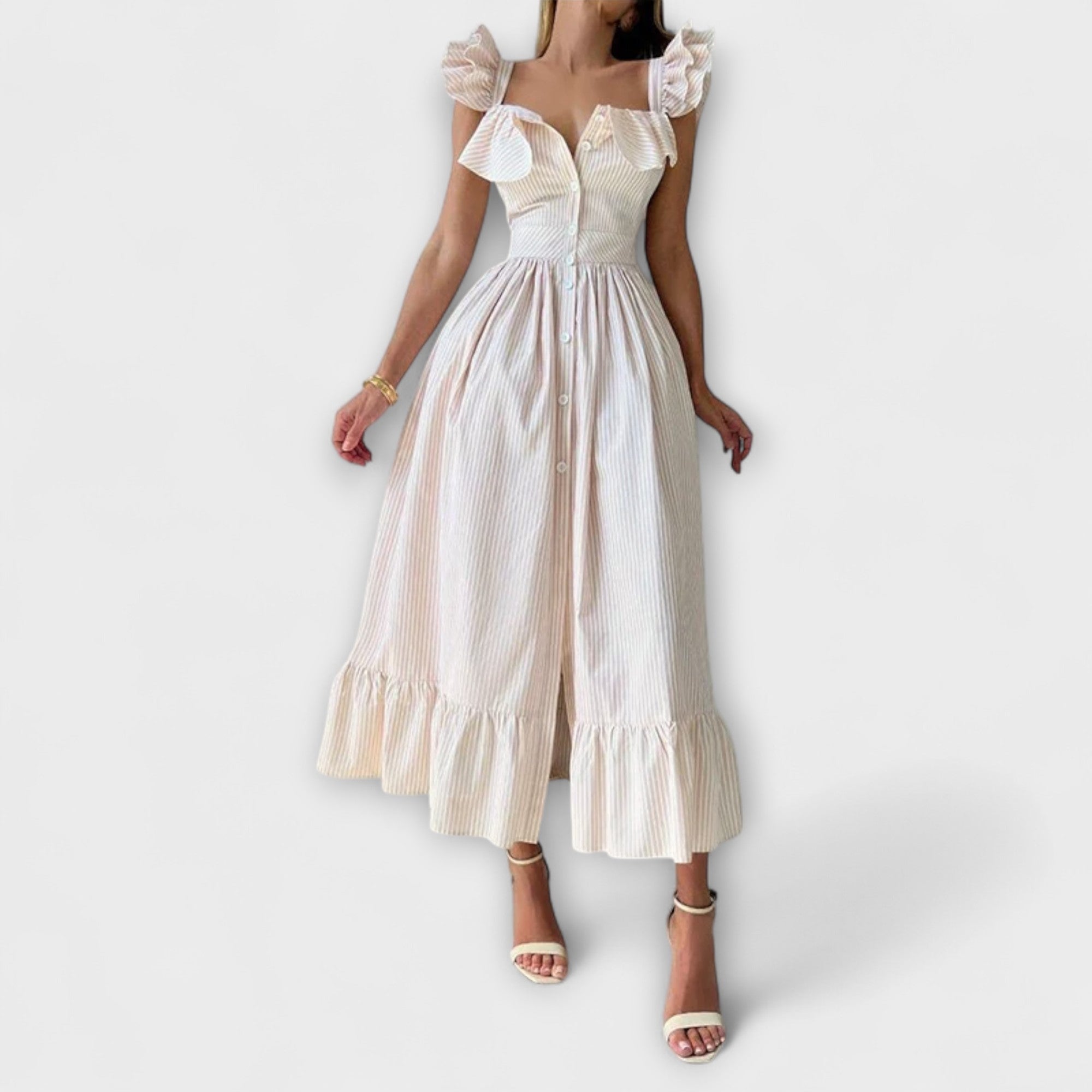 Suknelė su Raukšlėmis