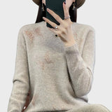 Megztinis su drugelių raštu