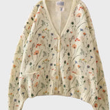 Stilingas Nertinis Liemenė su Gėlių Raštu