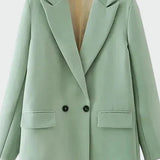 Oversized švarkas su modernia linija