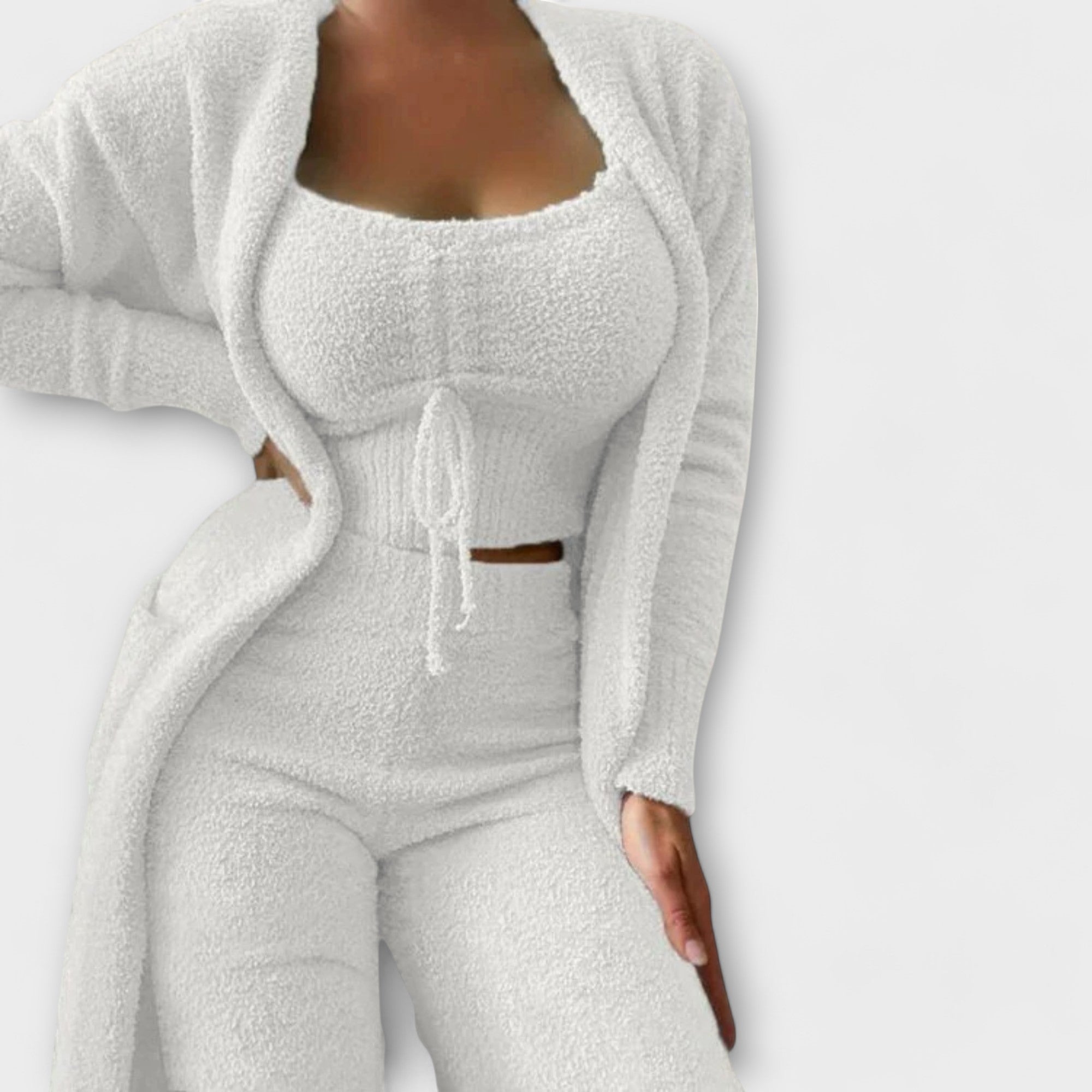 Dalia - 3 dalių pižamų komplektas