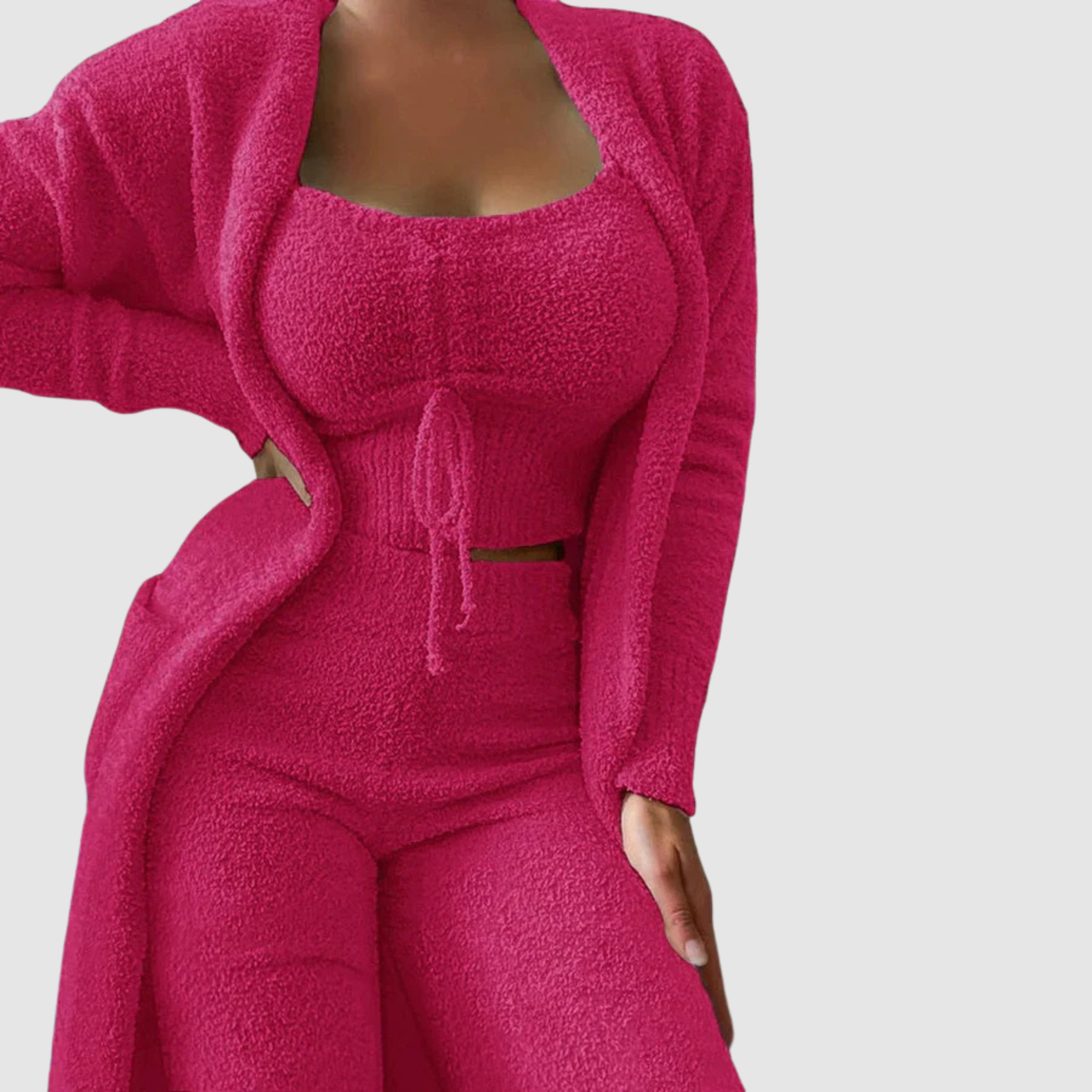 Dalia - 3 dalių pižamų komplektas