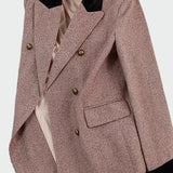 Švarkas su Dvigubu Uždarymu