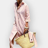 Vasaros Marškininė Suknelė