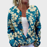 Elegantiškas Megztas Liemenė su Raštu