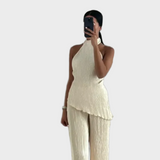 Elegantiškas Plisuotas Komplektas