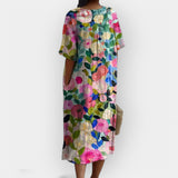 Gėlių Suknelė Vasaros Dienoms