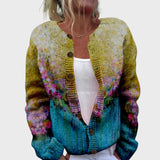 Stilingas Megztinis Su Raštu