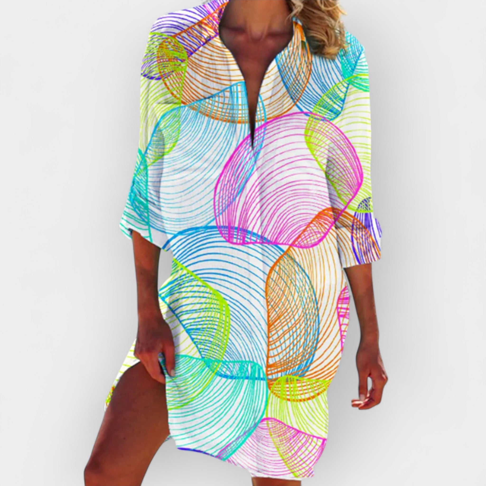 Elegantiška Suknelė su Klasikine Siluetu