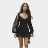 Romantiška Trumpa Suknelė Kiekvienai Proga