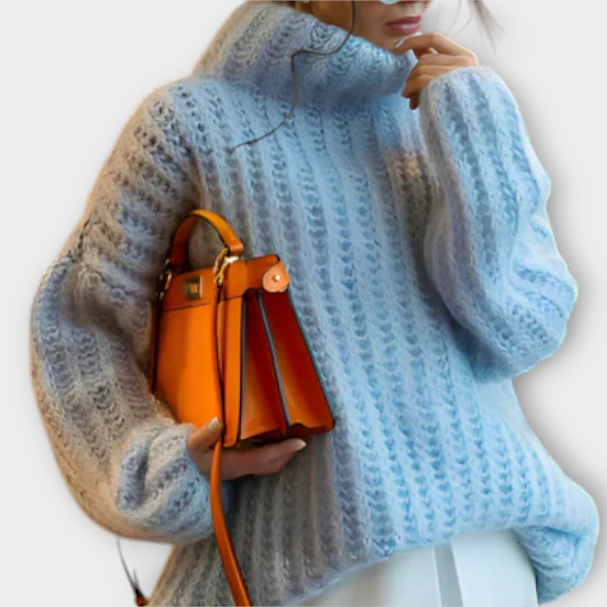 Paulina - Minkšta moteriška ilgomis rankovėmis gobtuvė