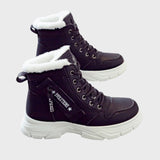 Medeinė | Moteriški termo sniego batai su užtrauktuku