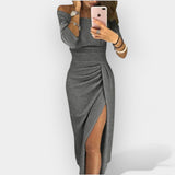 Elegantiška Suknelė su Stilinga Kirpimo