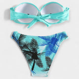 Sekso Bikini su Atvira Nugarine ir Stiliumi