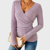 Švelnumas | ilgomis rankovėmis palaidinė, formuojanti pilvuką