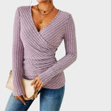 Paulina - Pilvo formuojantis ilgomis rankovėmis viršus