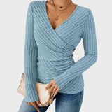 Švelnumas | ilgomis rankovėmis palaidinė, formuojanti pilvuką