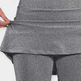 Aukštos Juosmens Šortai su Sijonu