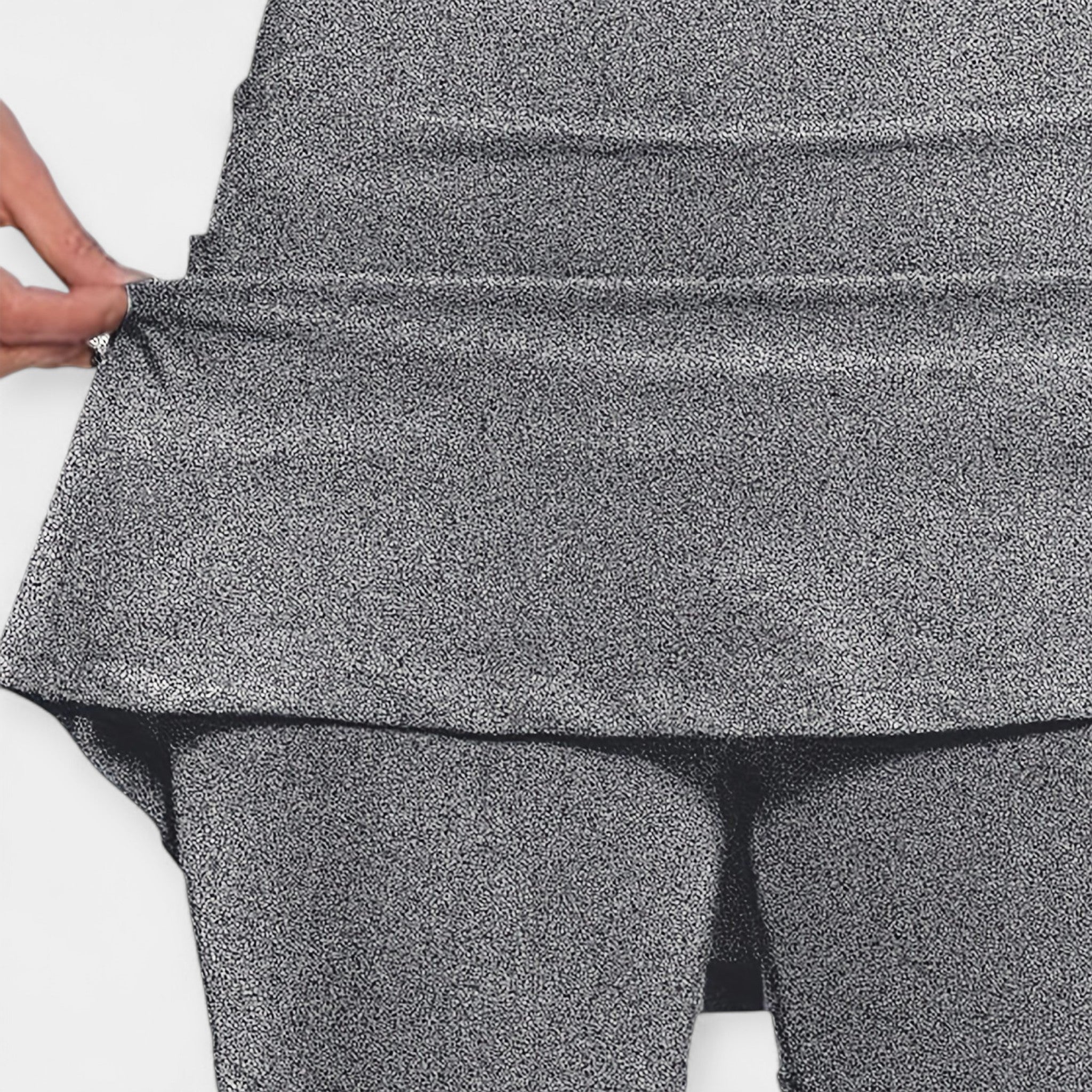 Aukštos Juosmens Šortai su Sijonu