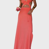 Patogus Suknelė su Iškirptėmis