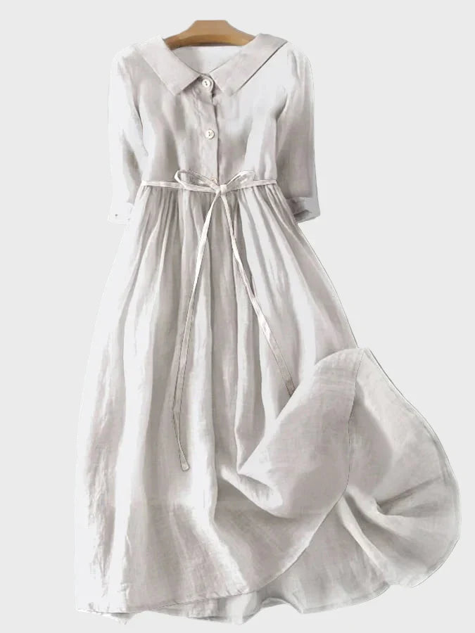 Suknelė su Elegantišku Apykakle