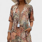 Sigita- Ryški Vidutinio Ilgio Suknelė