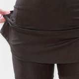 Aukštos Juosmens Šortai su Sijonu