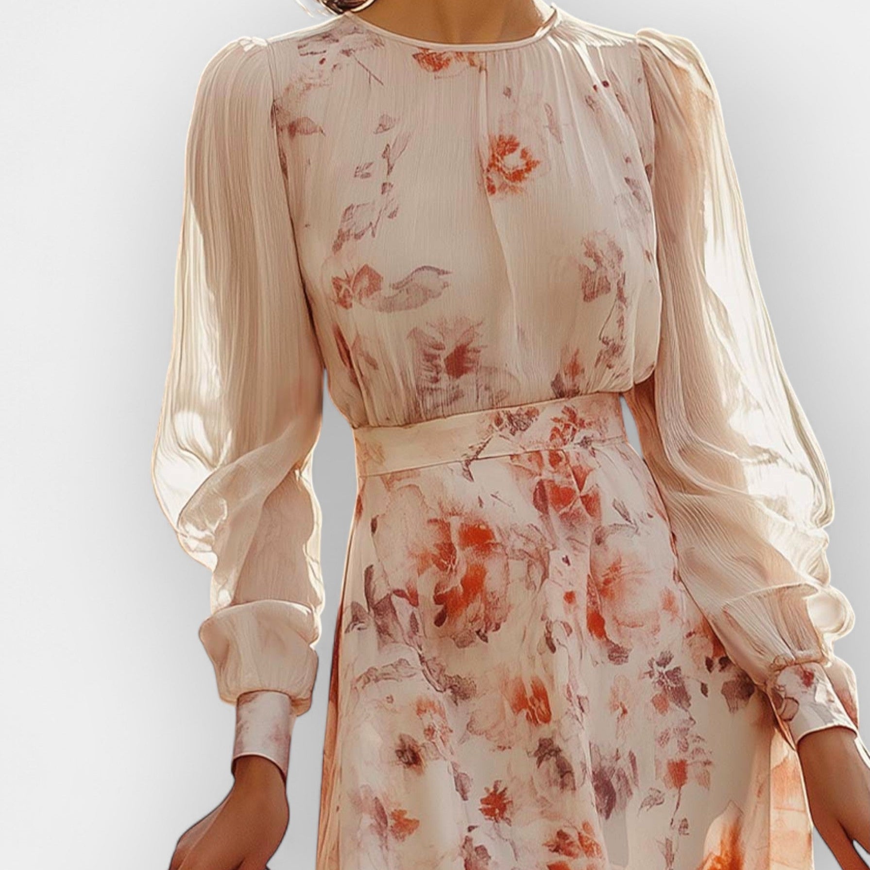 Romantiška Suknelė su Plišais