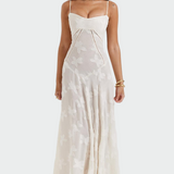 Ilga Gėlių Suknelė