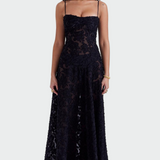 Ilga Gėlių Suknelė