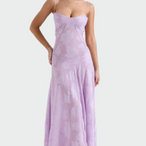 Ilga Gėlių Suknelė